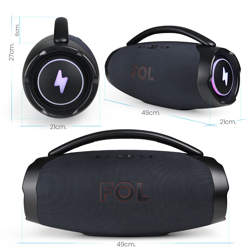 Bocina Bluetooth, contra agua 110W 8000mAh FOL FS-R207L - Imagen 7