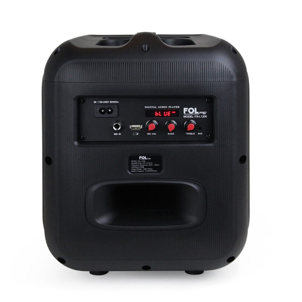 Bocina Bluetooth 50W 2000mAh TWS FOL FS-L1206 - Imagen 5