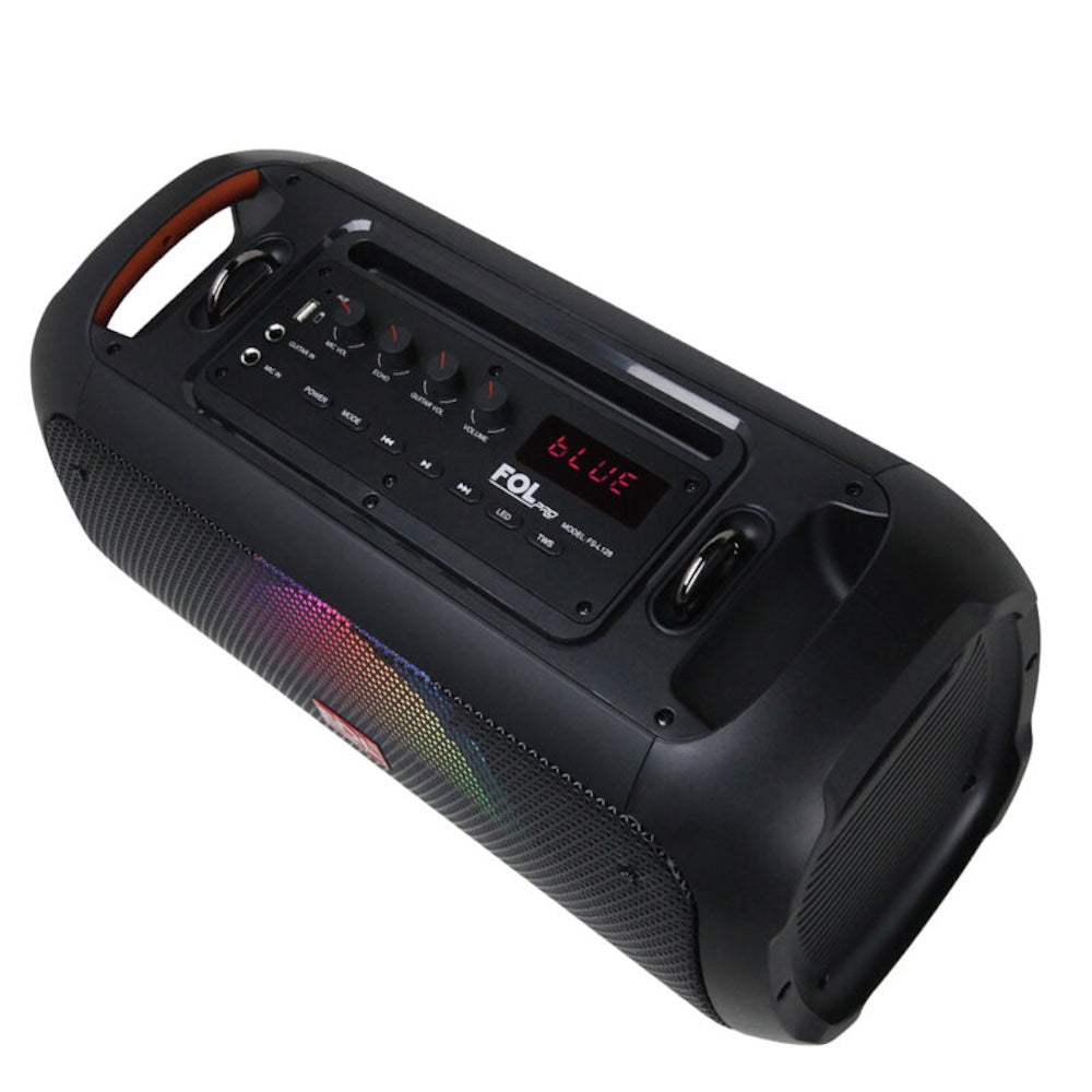 Bocina Bluetooth 50W 2000mAh entrada para Guitarra c/ Micrófono FOL FS-L128 - Imagen 8