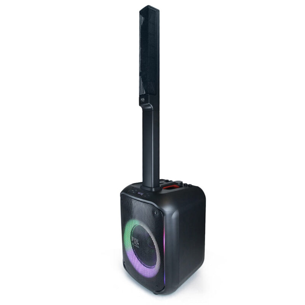 Torre de Sonido 100W Subwoofer 10? + 4 bocinas de 2.25?con Micrófono Recargable FOL FS-T868 - Imagen 2