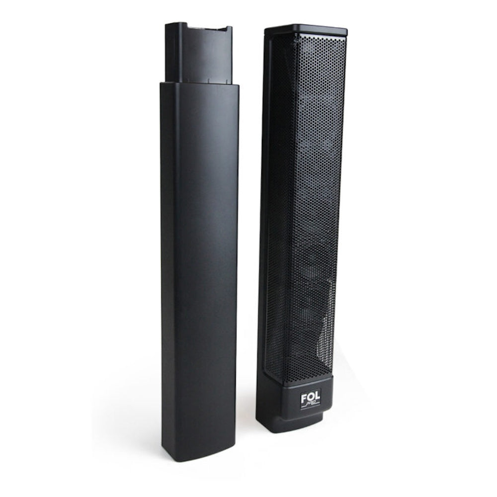 Torre de Sonido 100W Subwoofer 10? + 4 bocinas de 2.25?con Micrófono Recargable FOL FS-T868 - Imagen 4