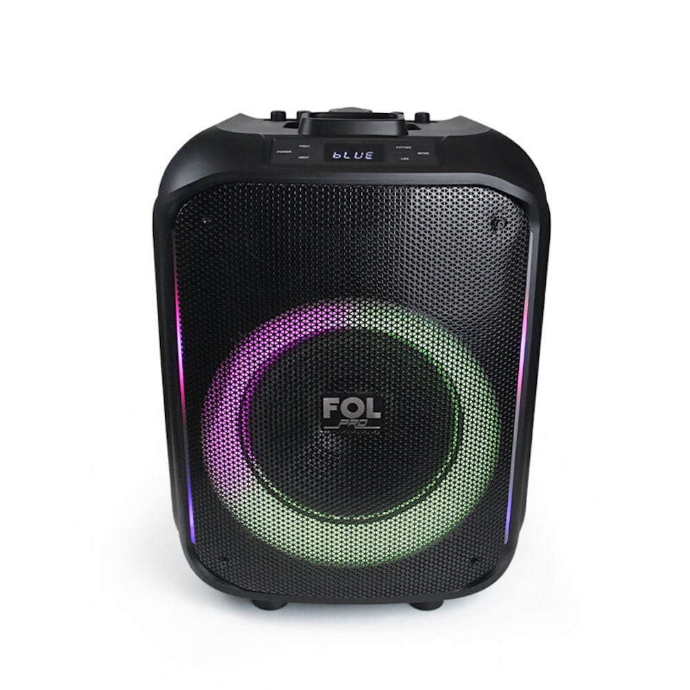 Torre de Sonido 100W Subwoofer 10? + 4 bocinas de 2.25?con Micrófono Recargable FOL FS-T868 - Imagen 10