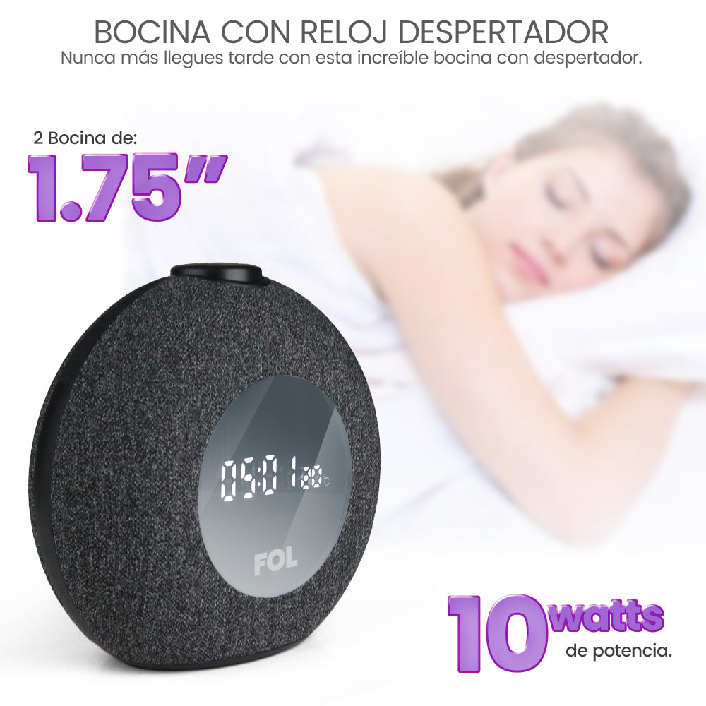 Bocina reloj 20W 7.4V 2000mAh FOL FS-R216 - Imagen 3