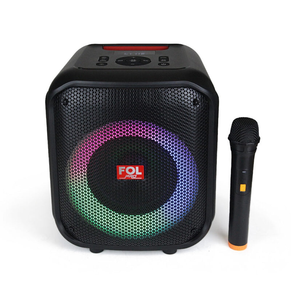 Bocina Bluetooth 50W 6.5 + 2 de 2.25 2000mAh con Microfono FOL FS-L1216M - Imagen 1