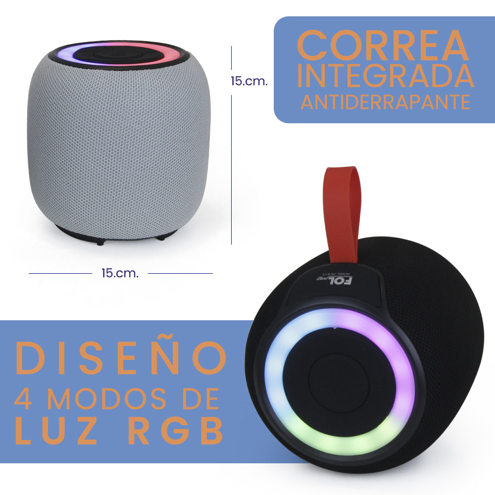 Bocina Bluetooth 10W 3000mAh TWS FOL FS-R116 - Imagen 6