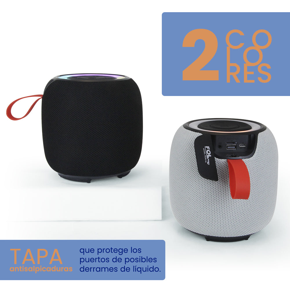 Bocina Bluetooth 10W 3000mAh TWS FOL FS-R116 - Imagen 7