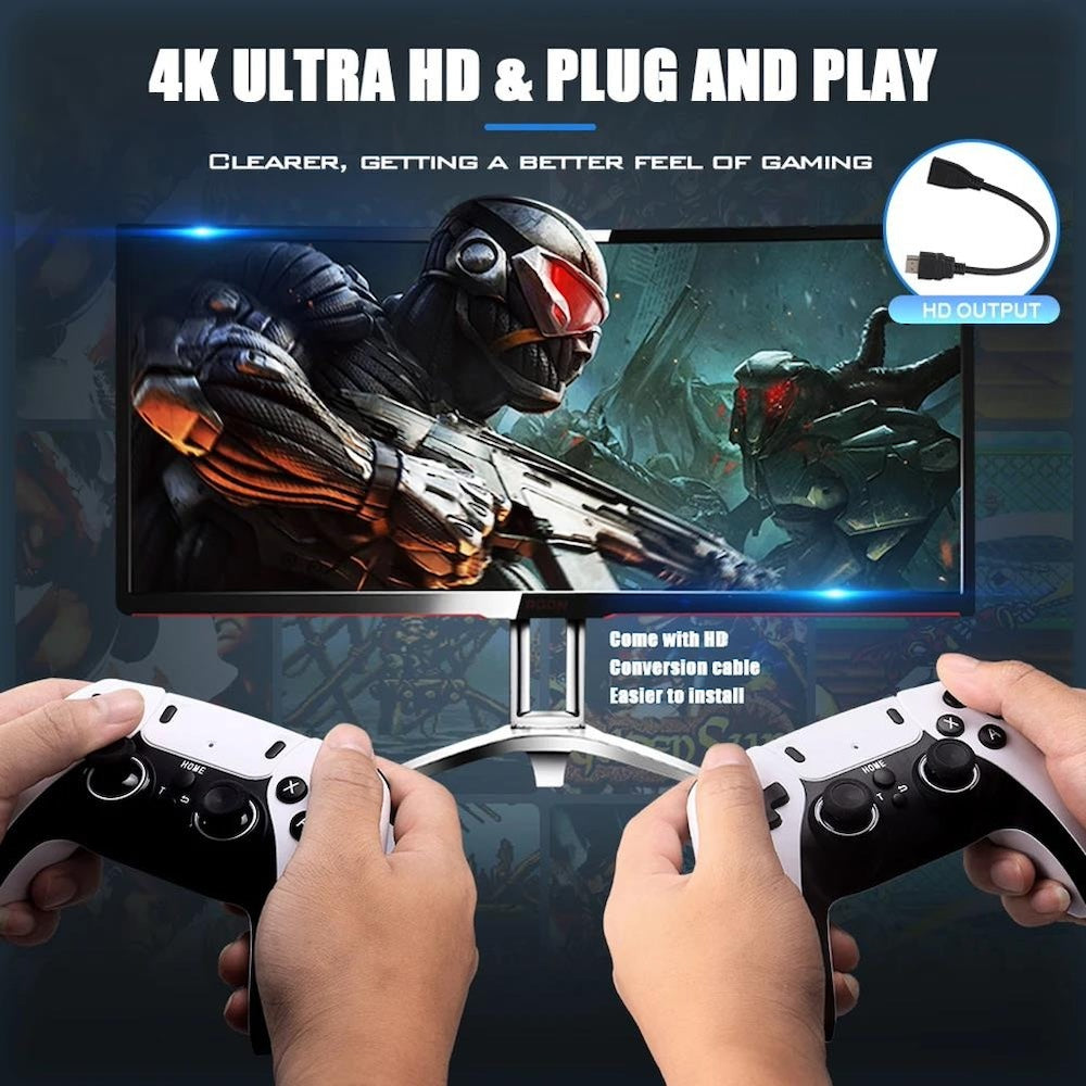 Game Stick consola 4k de Videojuegos M15 Inalámbricos 64gb Retro - Imagen 3