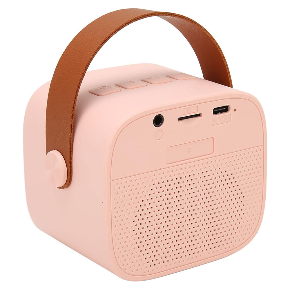 Bocina Karaoke Bluetooth FM dual microfono portátil K1 - Imagen 4