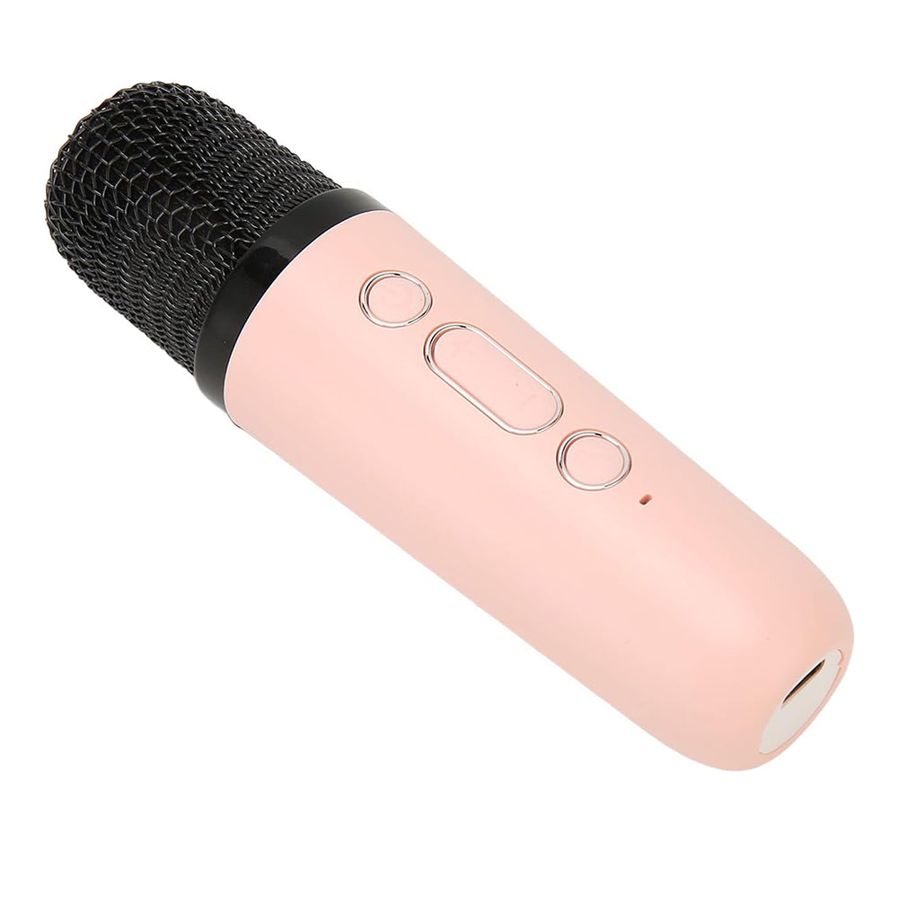 Bocina Karaoke Bluetooth FM dual microfono portátil K1 - Imagen 5