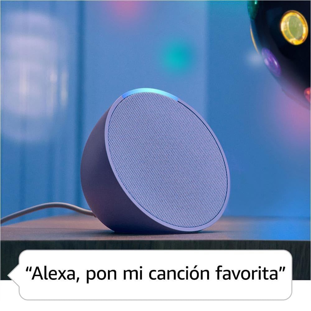Amazon Echo Pop Bocina Inteligente con Alexa — Bluetooth, USB, Radio FM - Imagen 3