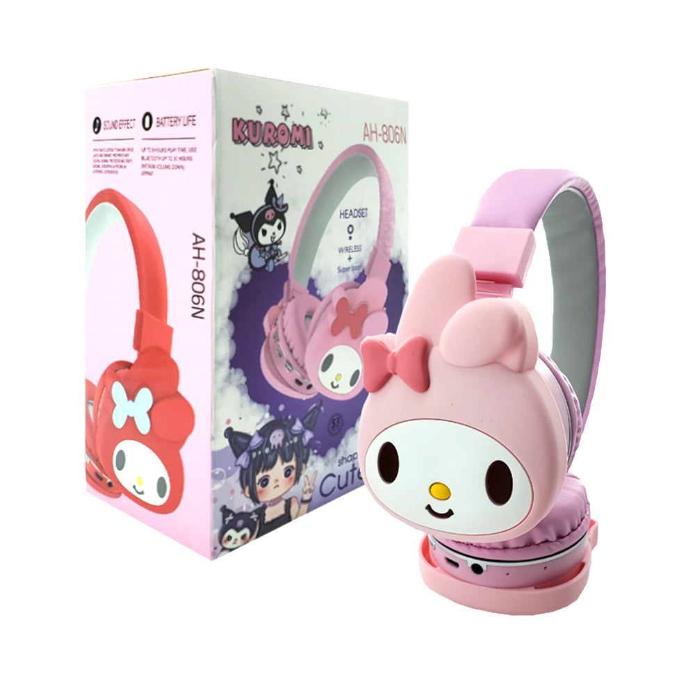Audífonos Diadema Bluetooth My Melody Sanrio Inalámbrico Plegable - Imagen 6