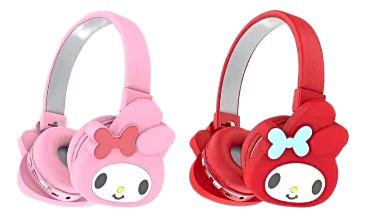 Audífonos Diadema Bluetooth My Melody Sanrio Inalámbrico Plegable - Imagen 7