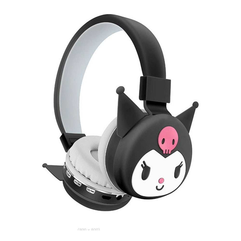 Audífonos Diadema Bluetooth Kuromi Inalámbrico Plegable - Imagen 1