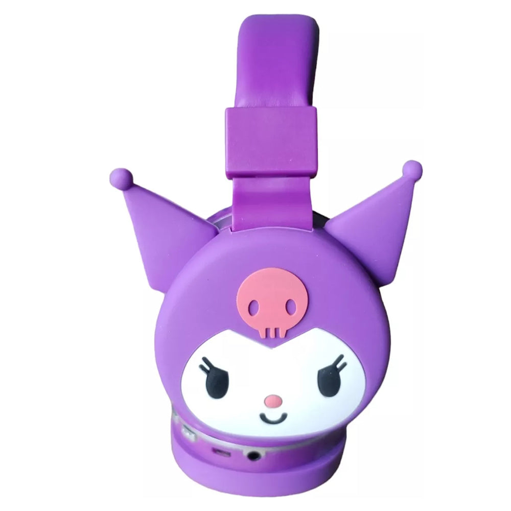 Audífonos Diadema Bluetooth Kuromi Inalámbrico Plegable - Imagen 4