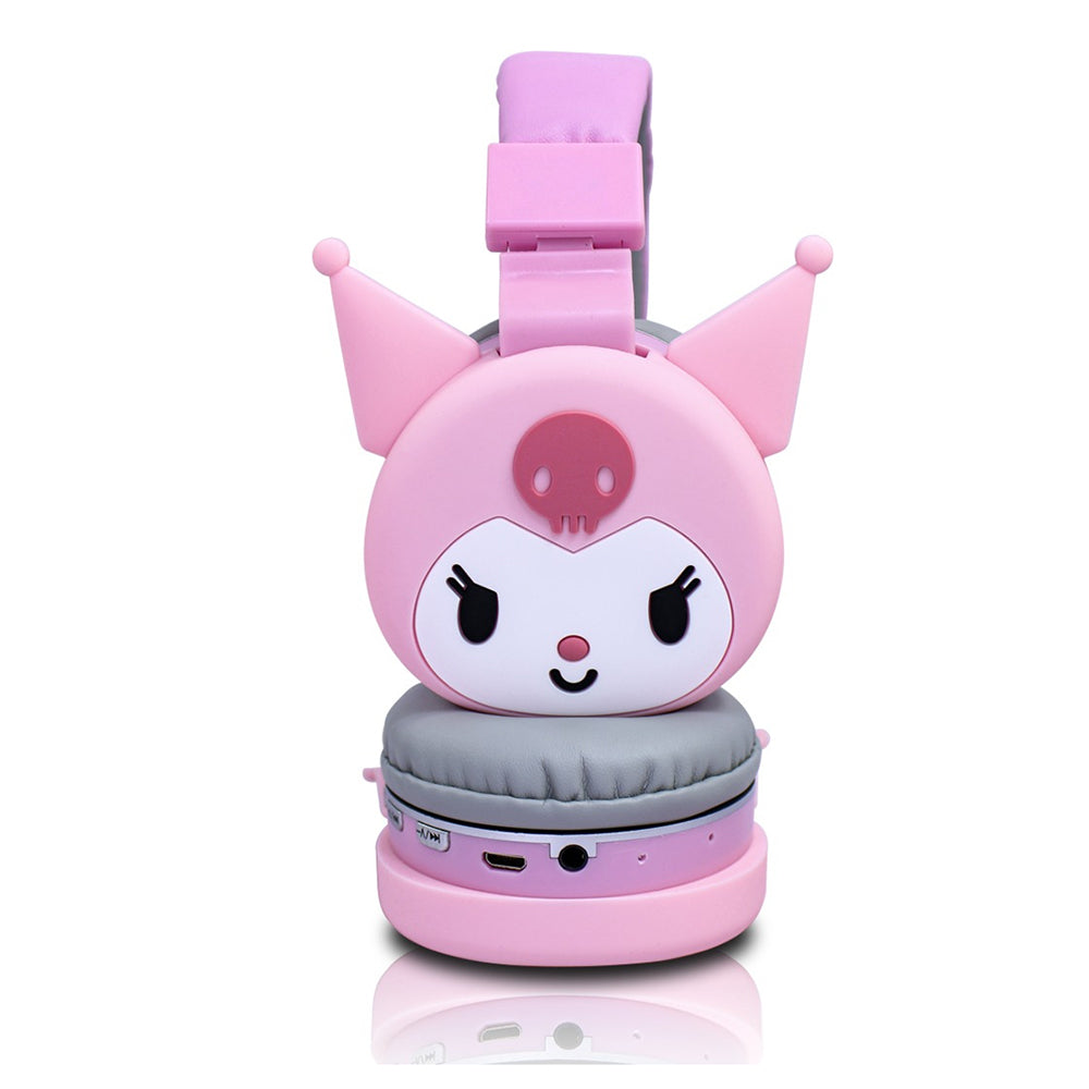 Audífonos Diadema Bluetooth Kuromi Inalámbrico Plegable - Imagen 5