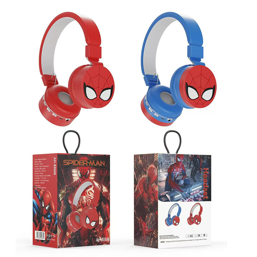 Audífonos Diadema Bluetooth Spiderman Inalámbrico Plegable (copia) - Imagen 2