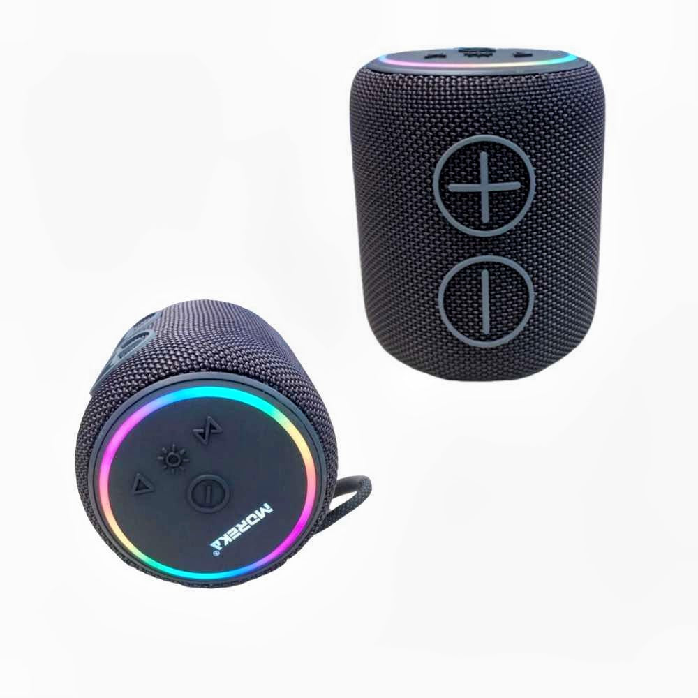 Bocina Moreka 416 8W 1200mAh Bluetooth, TF Card, Radio FM, USB Contra Agua IPX6 - Imagen 11