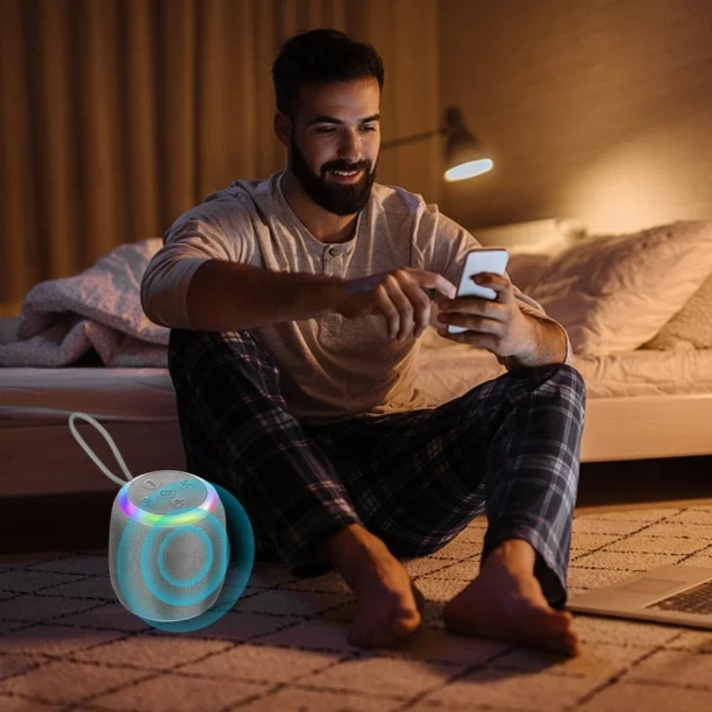 Bocina Moreka 416 8W 1200mAh Bluetooth, TF Card, Radio FM, USB Contra Agua IPX6 - Imagen 6