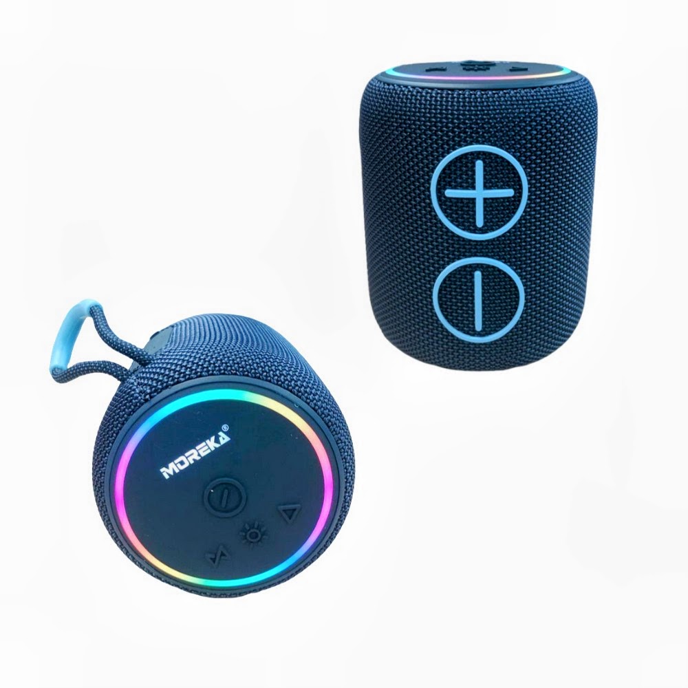 Bocina Moreka 416 8W 1200mAh Bluetooth, TF Card, Radio FM, USB Contra Agua IPX6 - Imagen 8