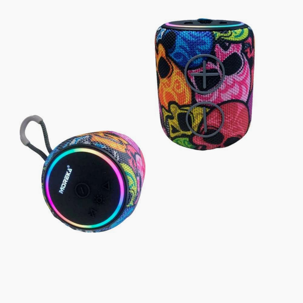 Bocina Moreka 416 8W 1200mAh Bluetooth, TF Card, Radio FM, USB Contra Agua IPX6 - Imagen 10