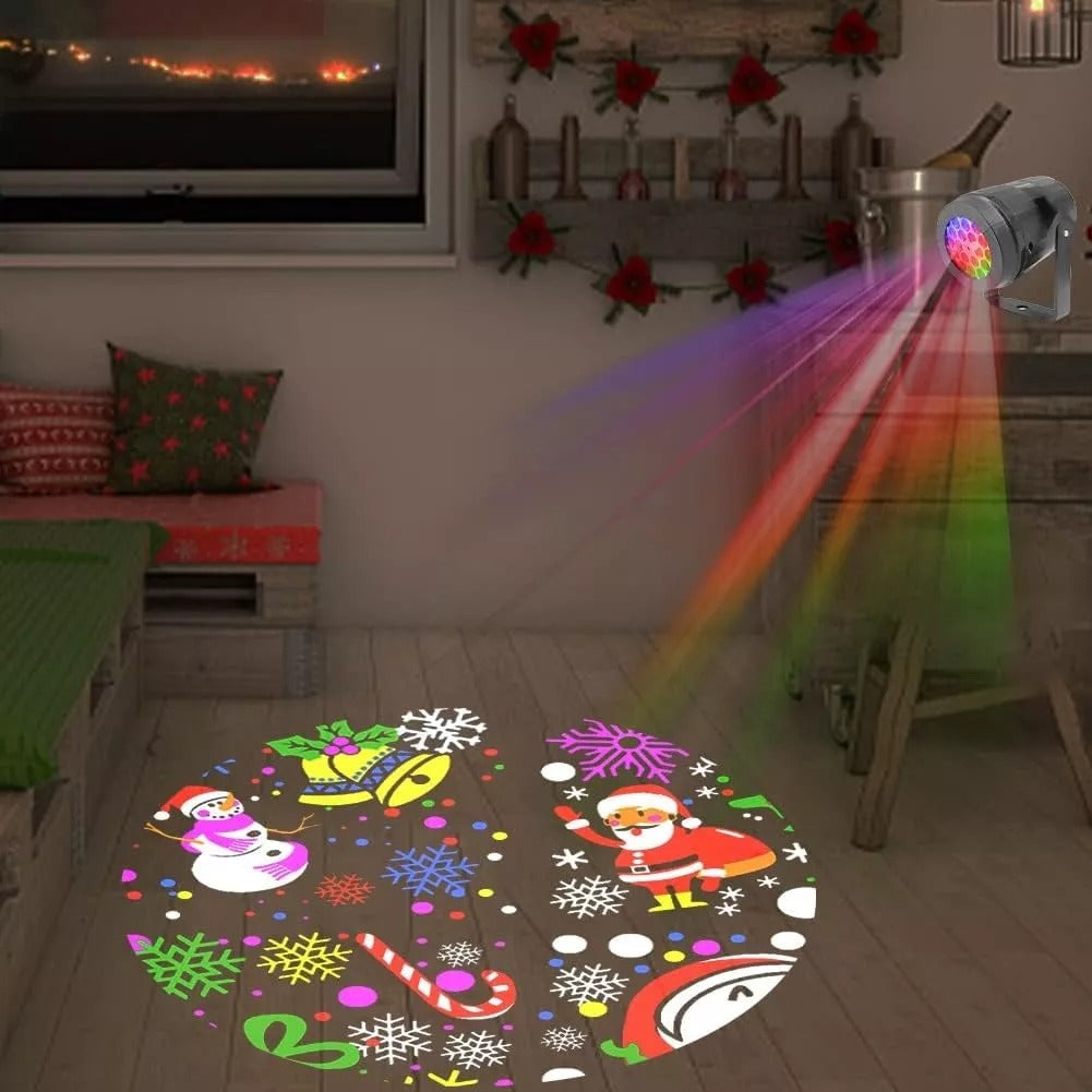 Proyector Láser Led Navidad 16 Diapositivas W886-3-16B - Imagen 4