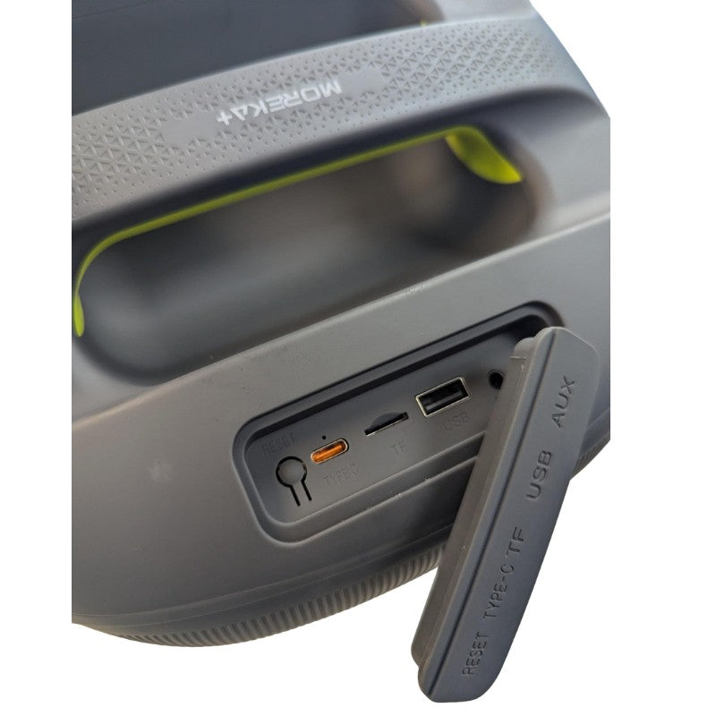 Bocina Moreka+ A21 120W 12000 mAh Bluetooth, TF Card, Radio FM, USB Contra Agua IPX5 - Imagen 5