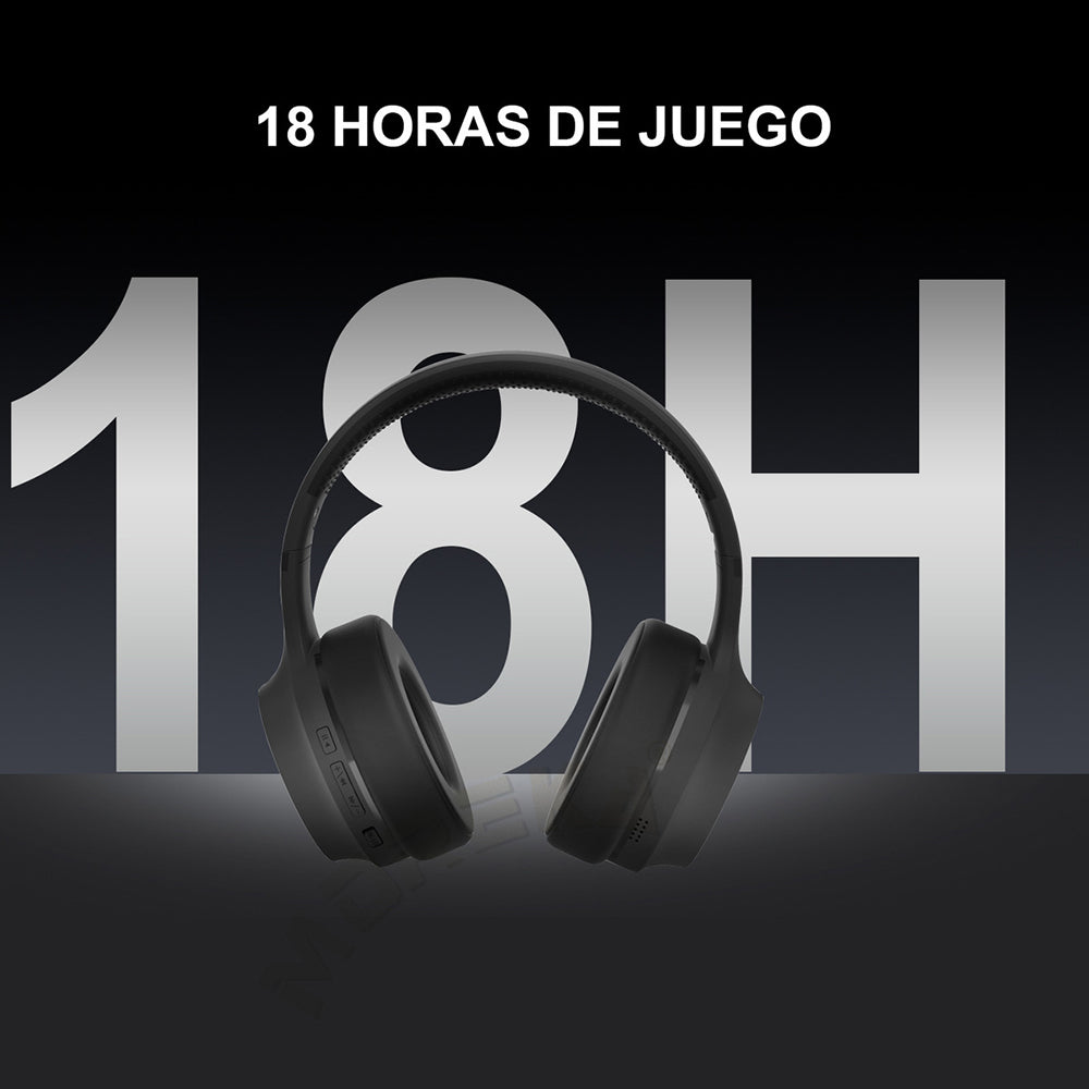 Audífonos Bluetooth V5.4 Moreka BL016 200mAh 40mm Cancelación de Ruido (copia) - Imagen 5