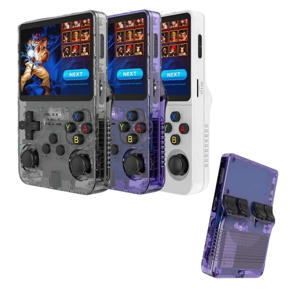 Consola de juegos portátil R36S 3.5 pulgadas retro 32 GB+64 GB r36s - Imagen 1