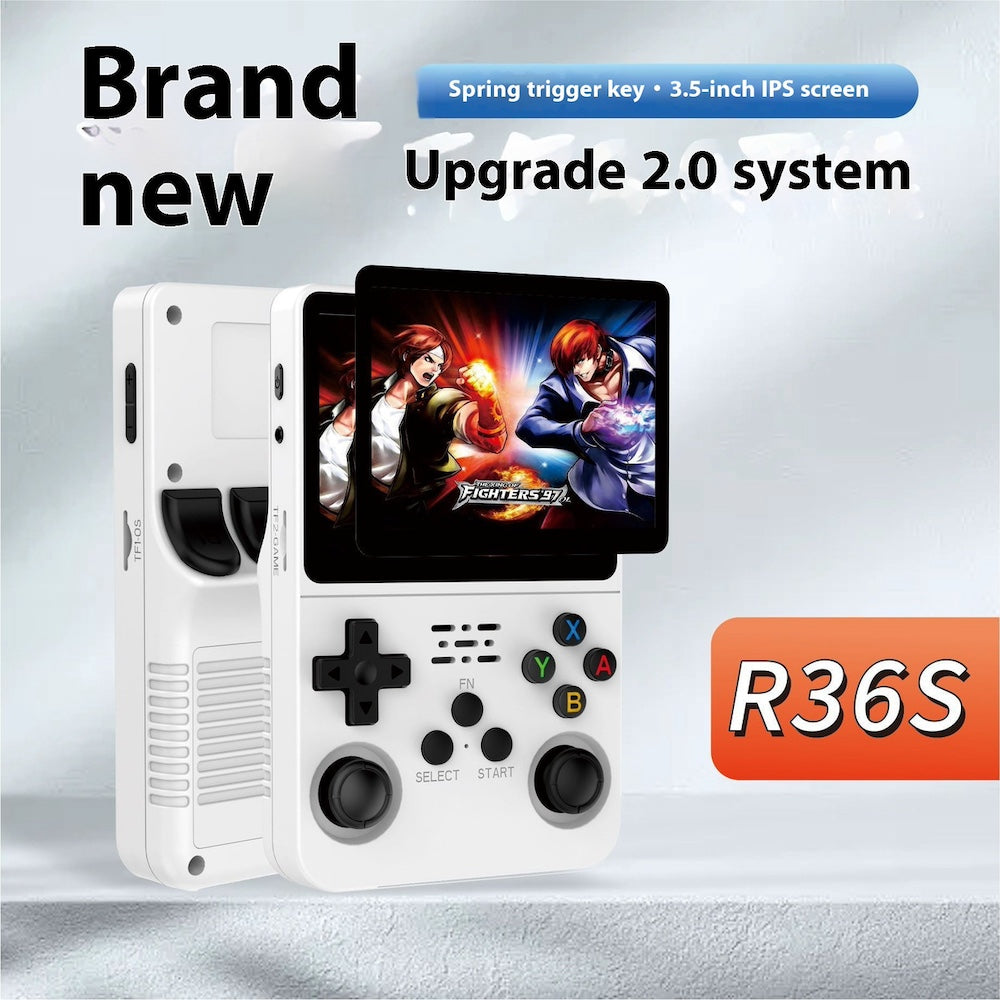 Consola de juegos portátil R36S 3.5 pulgadas retro 32 GB+64 GB r36s - Imagen 2