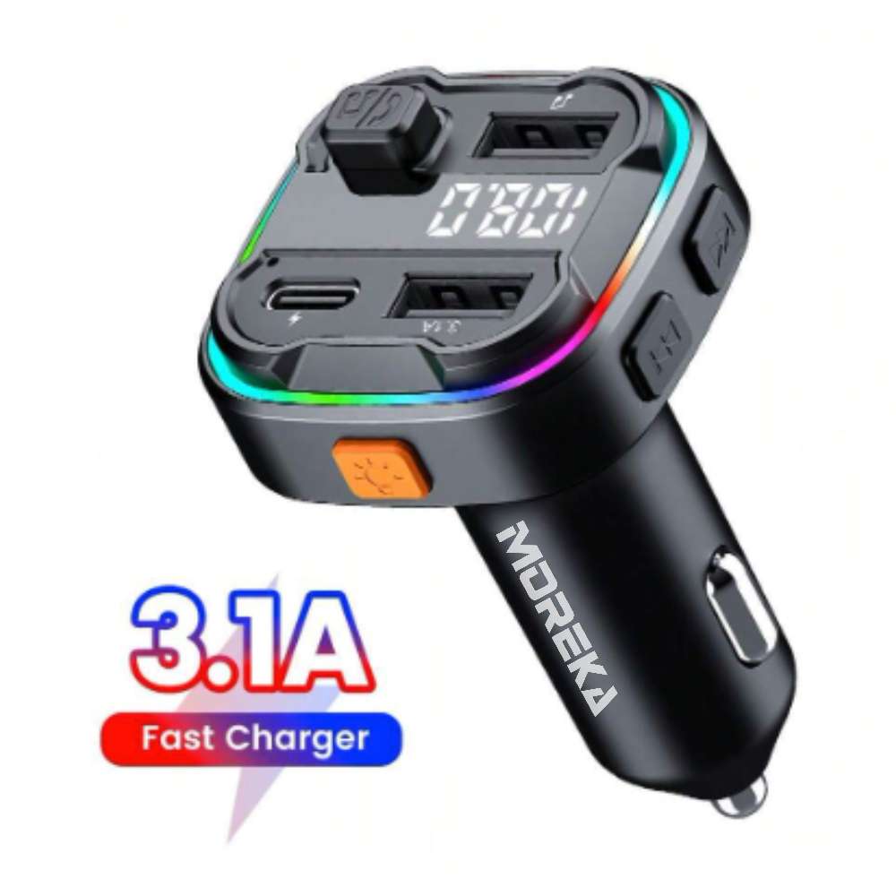 Transmisor Bluetooth Moreka CP-0069 5.3 FM Plug In manos libres para coche - Imagen 10