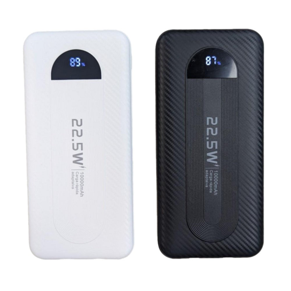 Power Bank Moreka K080 10000 mAh 22.5W cables IP y C - Imagen 2