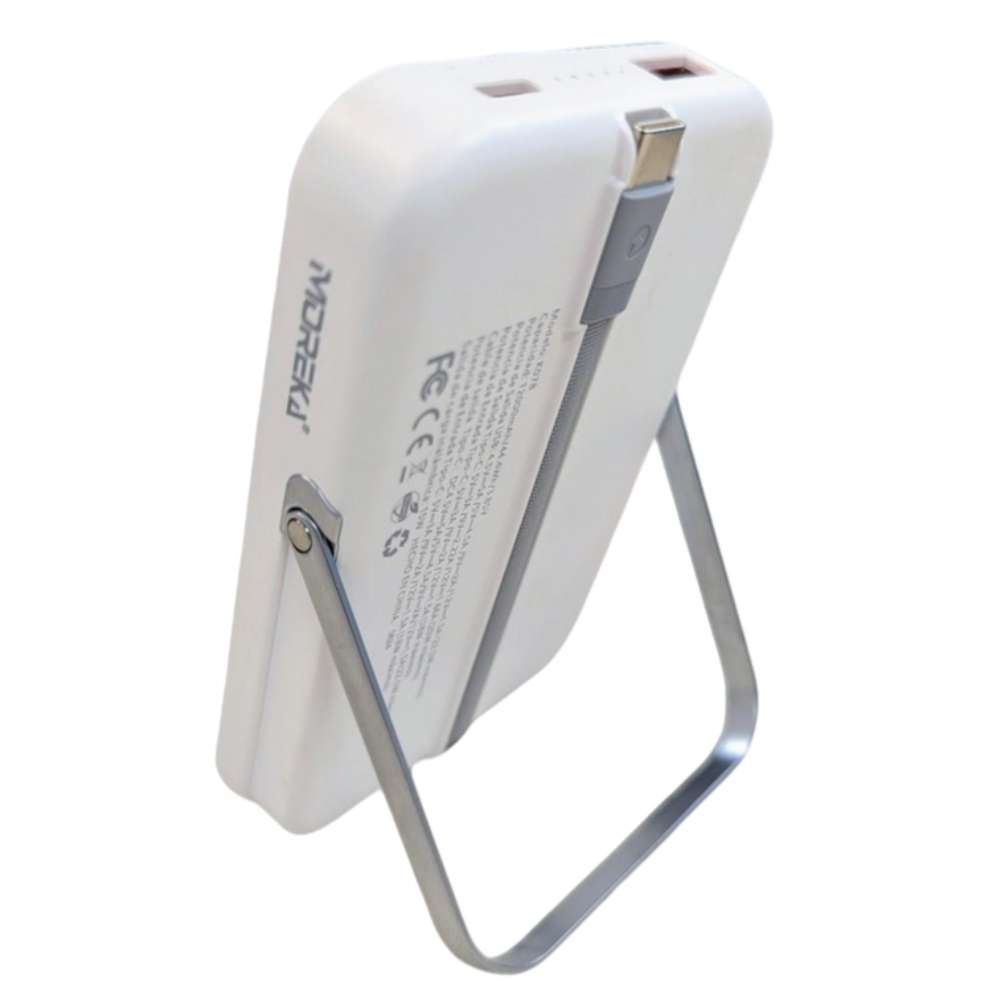 Power Bank Moreka K078 12000 mAh 22.5W carga magnética y cable C - Imagen 5