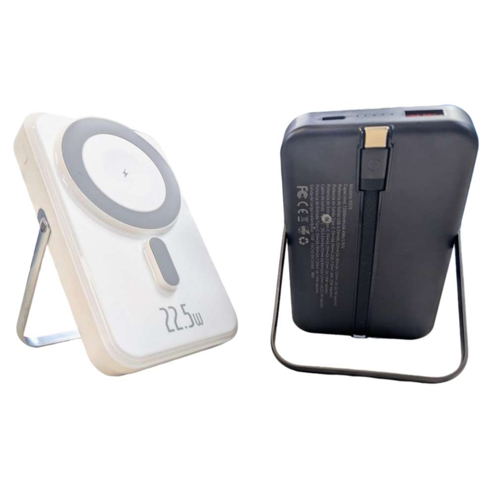 Power Bank Moreka K078 12000 mAh 22.5W carga magnética y cable C - Imagen 6