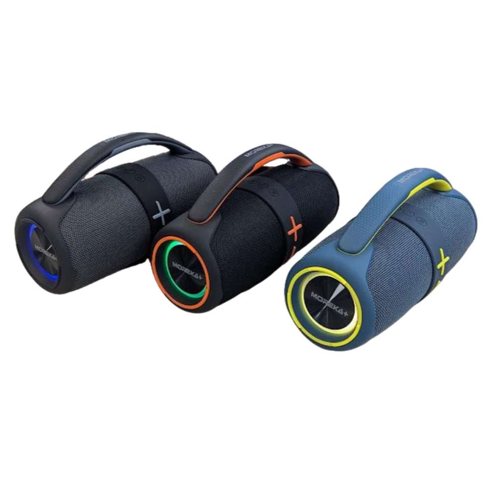 Bocina Moreka+ A26 50W 4800mAh Bluetooth, TF Card, Radio FM, USB Contra Agua IPX6 - Imagen 4