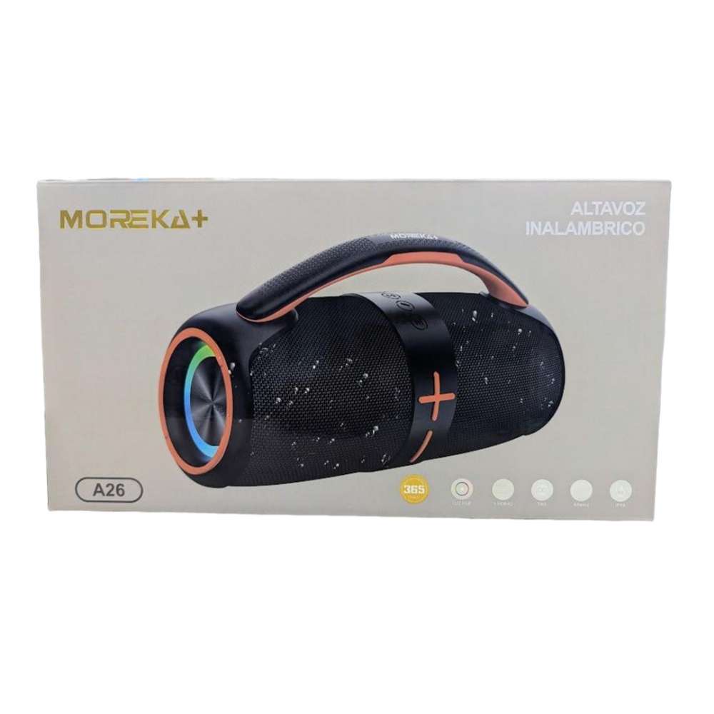 Bocina Moreka+ A26 50W 4800mAh Bluetooth, TF Card, Radio FM, USB Contra Agua IPX6 - Imagen 9
