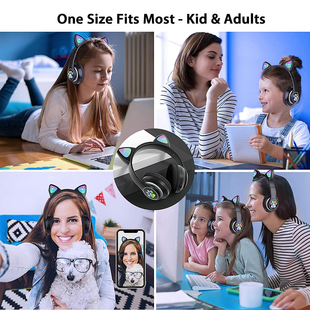 Audífonos Diadema Gato STN-28 Bluetooth RGB - Imagen 6