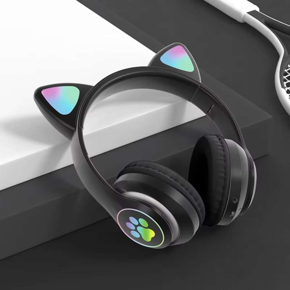 Audífonos Diadema Gato STN-28 Bluetooth RGB - Imagen 10