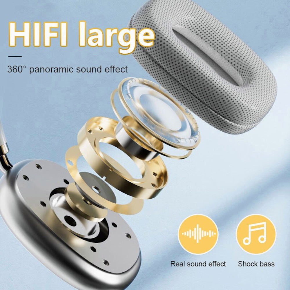 Audífonos Diadema P9 Bluetooth - Imagen 4