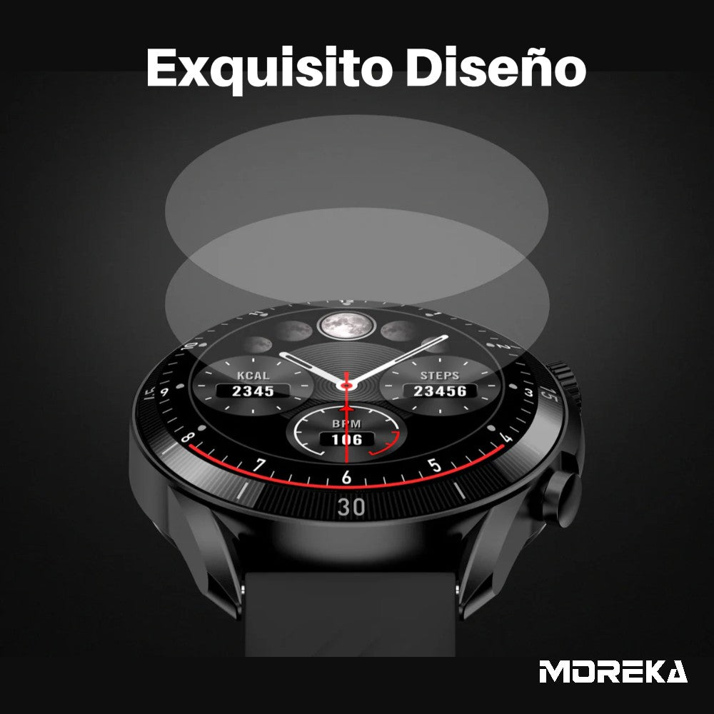 Smart Watch Moreka R01 pantalla amoled 330mAh contra agua IPX68 - Imagen 2