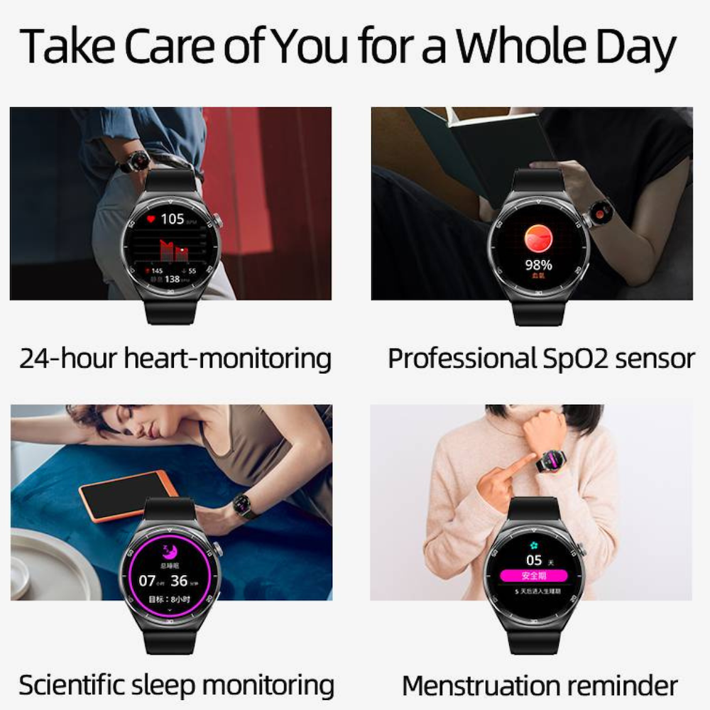 Smart Watch Moreka R02 pantalla amoled 330mAh contra agua IPX68 - Imagen 4