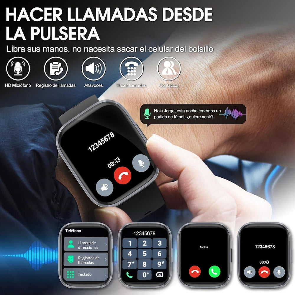 Smart Watch Moreka R03 pantalla amoled 2600mAh contra agua IPX68 - Imagen 8
