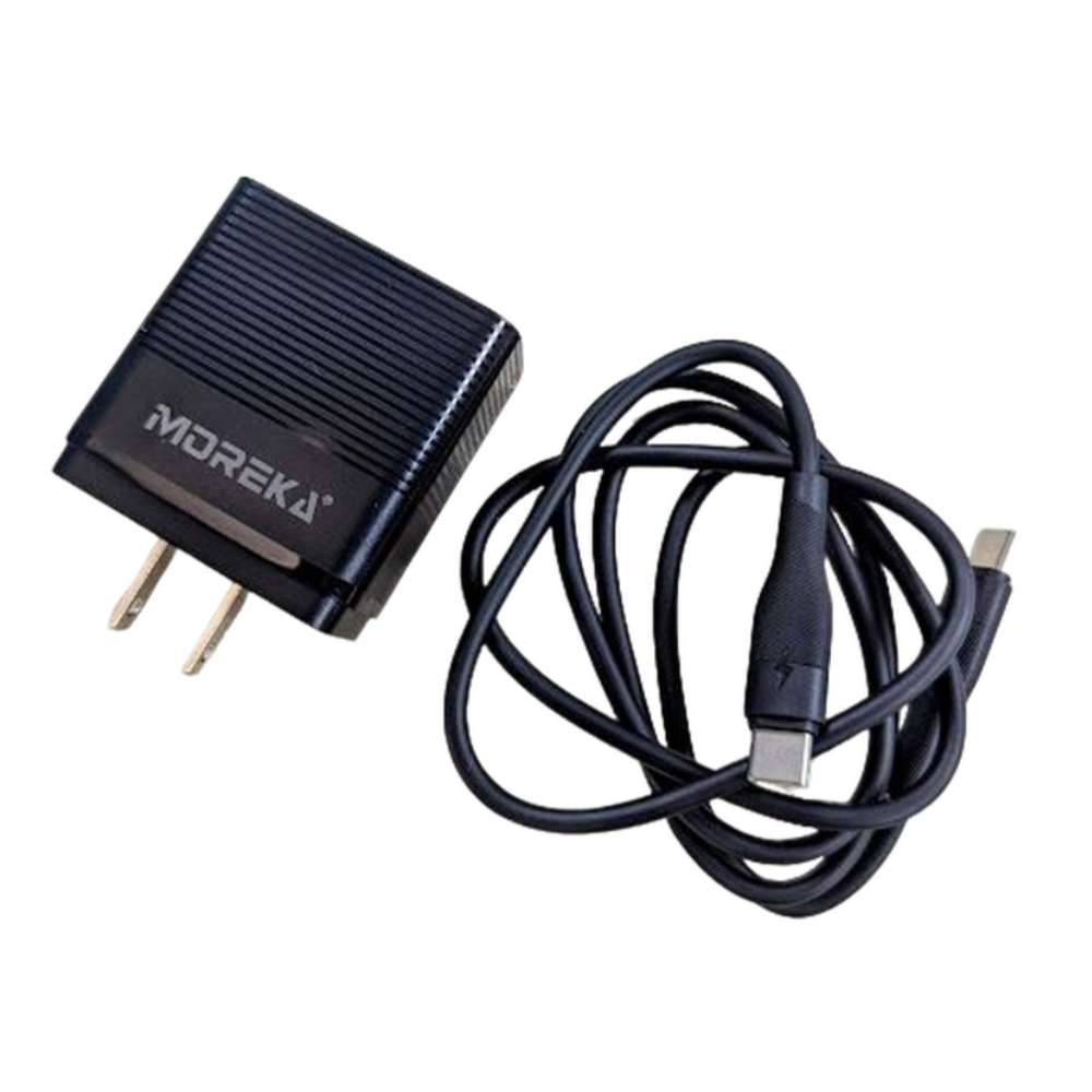 Turbo Cargador 68W 3 puertos C1 22.5W C1 22.5W QC 3.0 23W Cable tipo C CC25 - Imagen 6