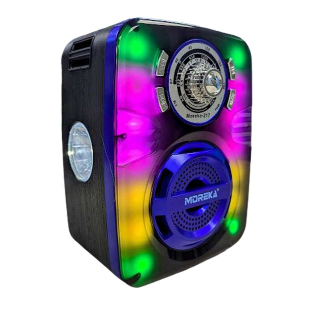 Radio Am Fm Sw Con Bluetooth Usb MicroSD Aux Recargable Moreka 217 - Imagen 10