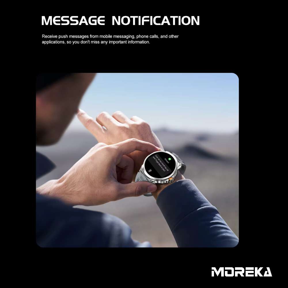 Smart Watch Moreka MSK50 pantalla amoled 700mAh contra agua IPX67 - Imagen 10