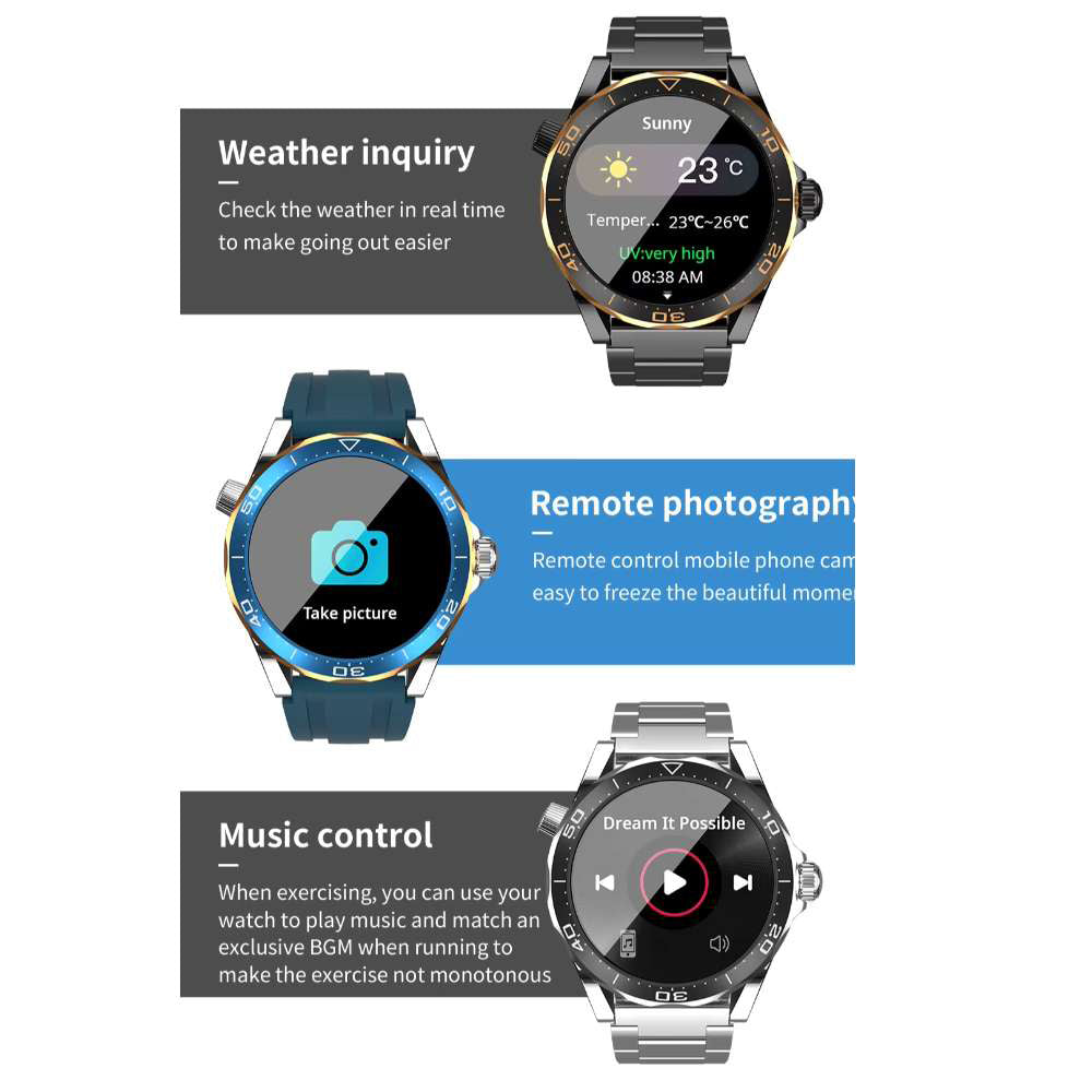 Smart Watch Moreka MSK30 pantalla amoled 400 mAh contra agua IPX67 - Imagen 10