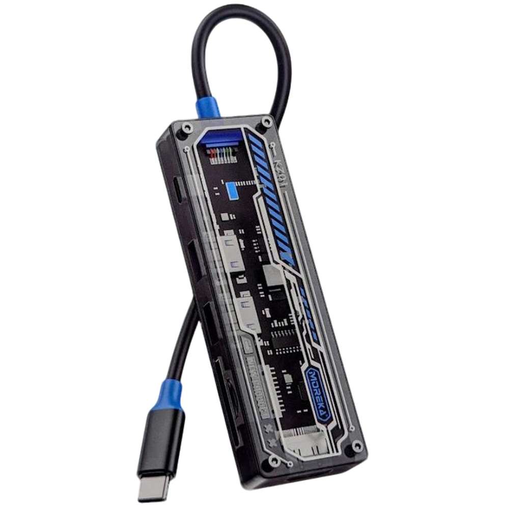 HUB Multipuertos Moreka USB C 6 en 1 Moreka KZ01 - Imagen 1
