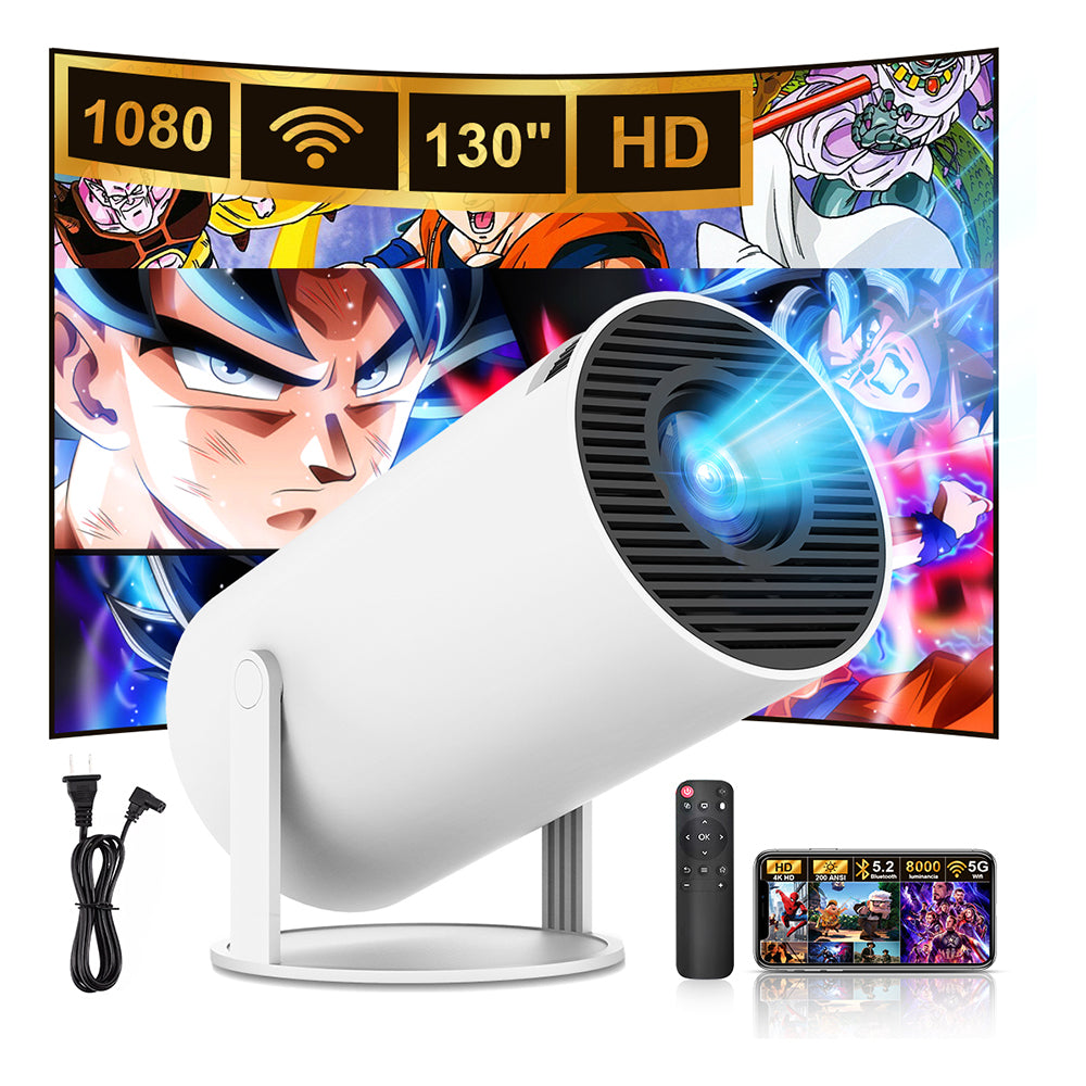 Proyector Profesional Android 4k Hd Wifi Smart Tv Portatil Bluetooth 110v/220v YH300 - Imagen 1