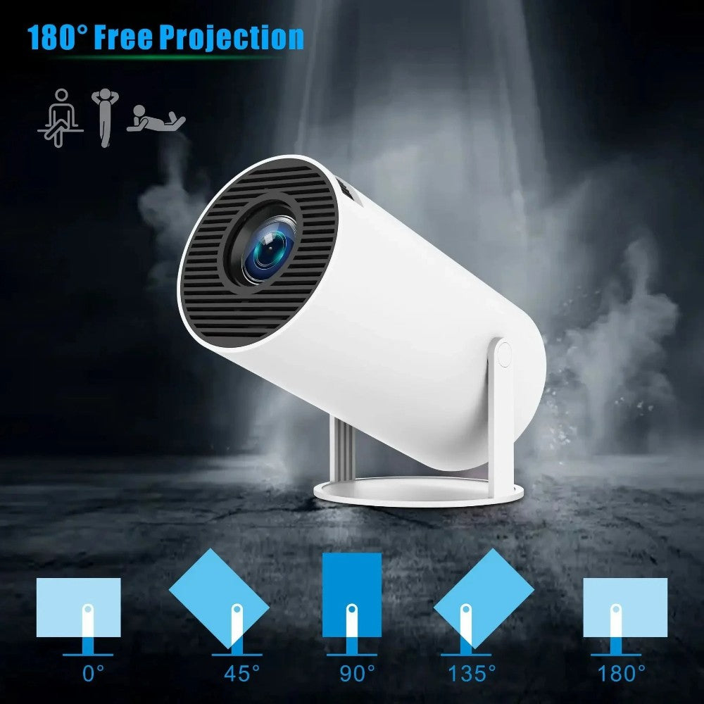 Proyector Android 4k Hd Wifi Smart Tv Videojuegos Portatil M300 MAX - Imagen 8