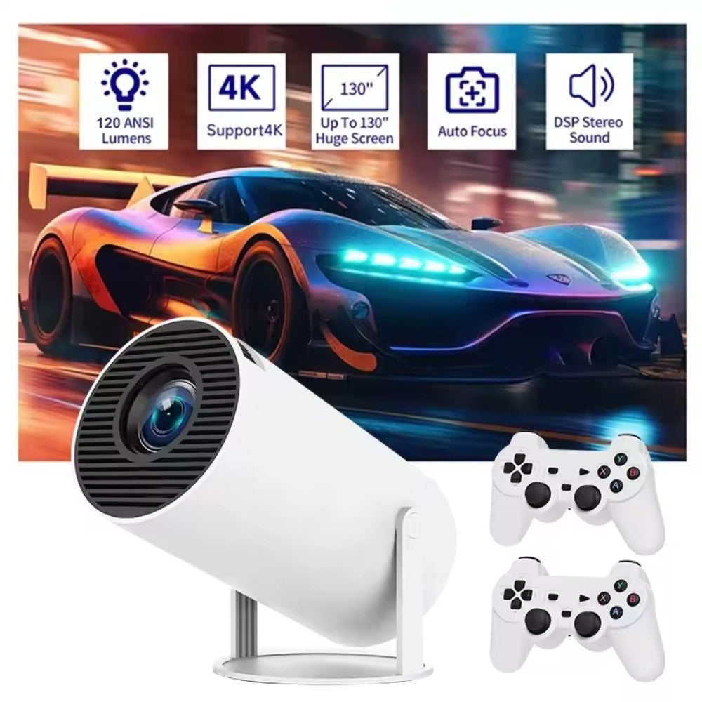 Proyector Android 4k Hd Wifi Smart Tv Videojuegos Portatil M300 MAX - Imagen 9