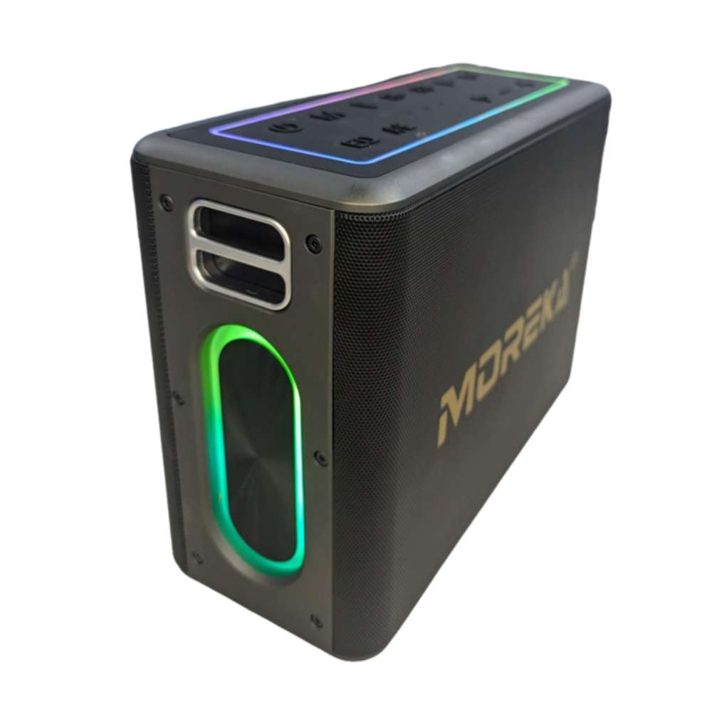 Bocina Moreka A27 120W 1200mAh 12 hrs de bateria Bluetooth, Contra Agua IPX5 - Imagen 5